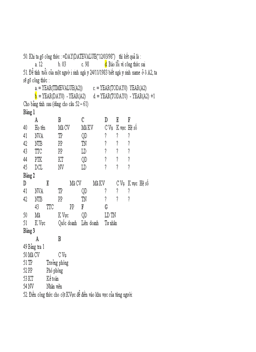 image for page Đề thi trắc nghiệm tin học đại cương