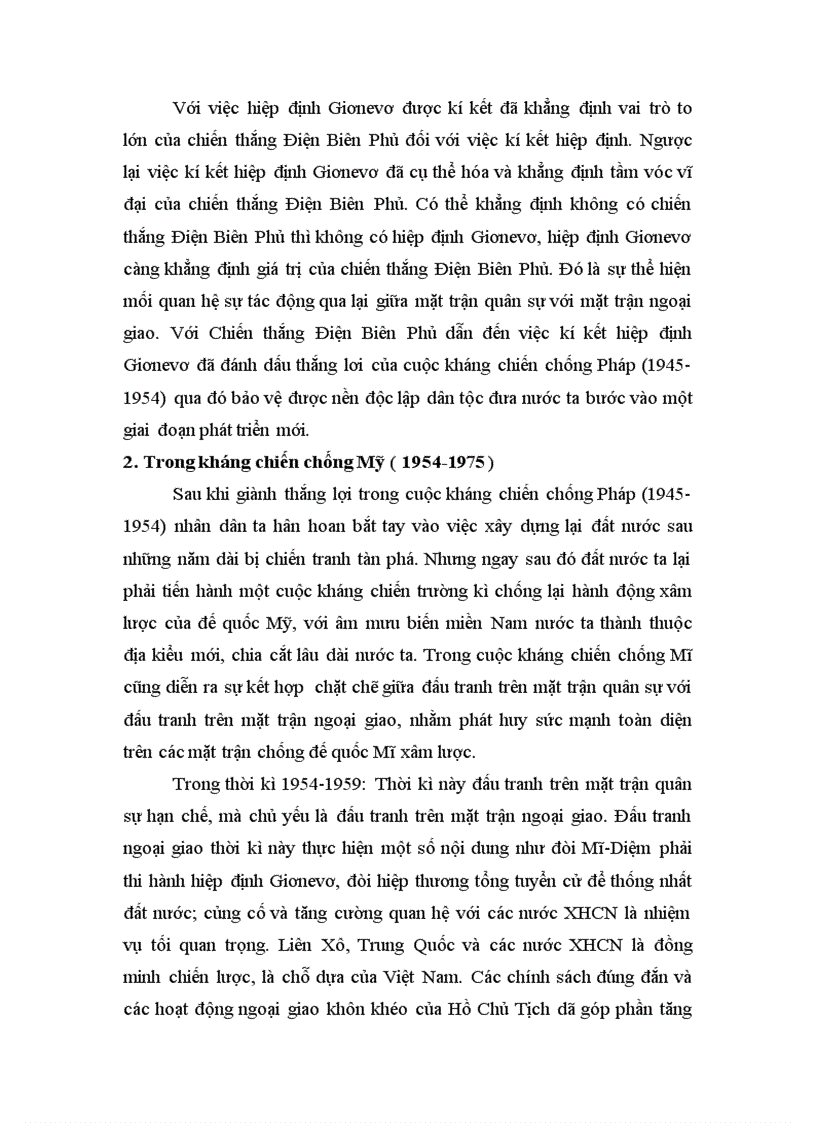 image for page Mối quan hệ giữa mặt trận quân sự và mặt trận ngoại giao trong chiến tranh cách mạng việt nam 1945 1975