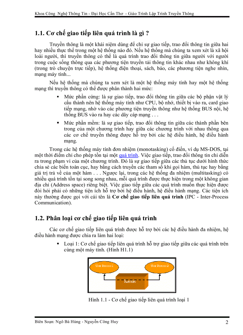 image for page Tổng quan về lập trình truyền thông