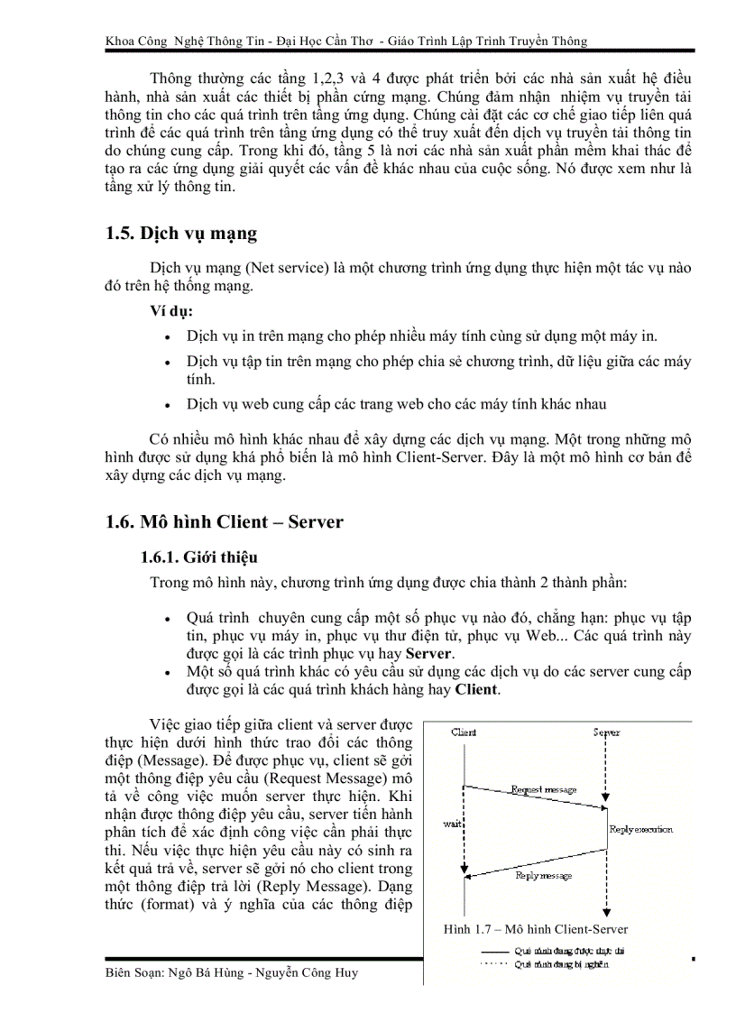 image for page Tổng quan về lập trình truyền thông