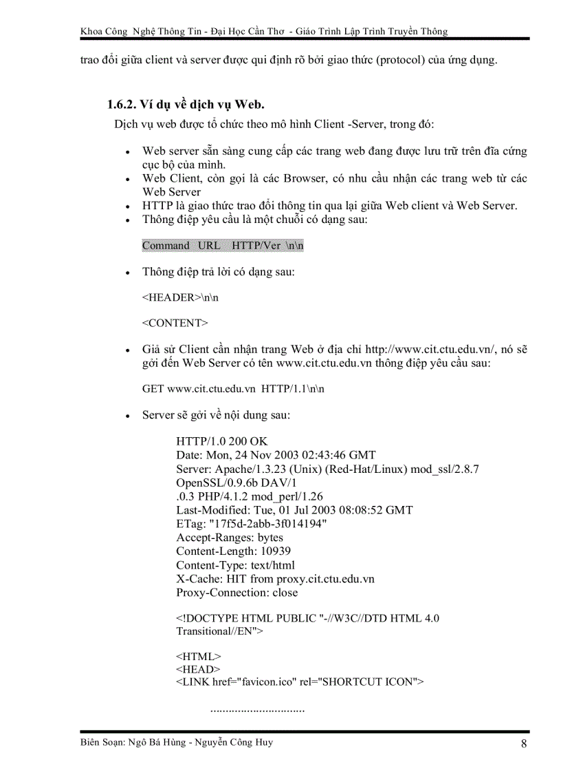 image for page Tổng quan về lập trình truyền thông