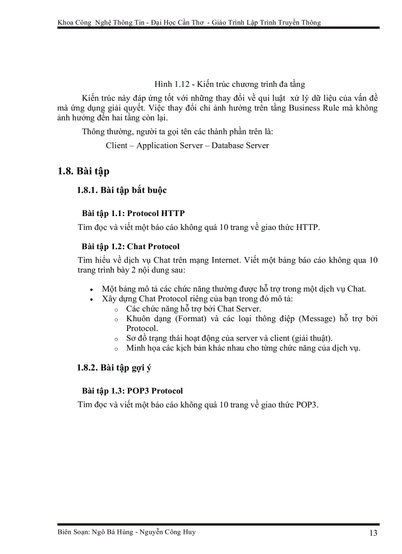 image for page Tổng quan về lập trình truyền thông