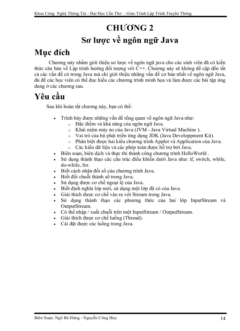 image for page Tổng quan về lập trình truyền thông