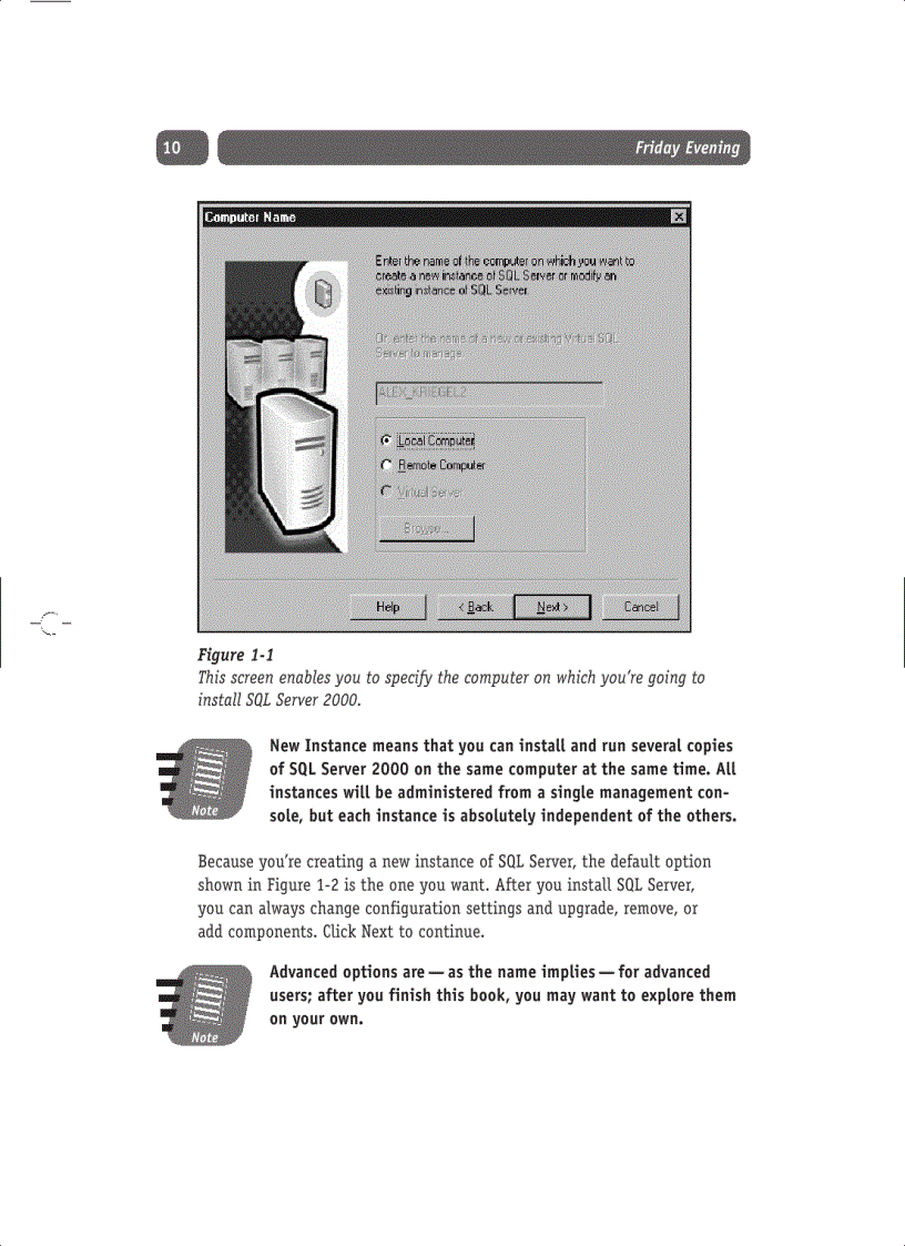 image for page Microsoft SQL Server 2000 Weekend Crash Course