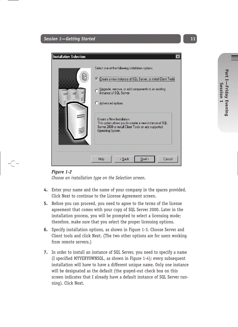 image for page Microsoft SQL Server 2000 Weekend Crash Course
