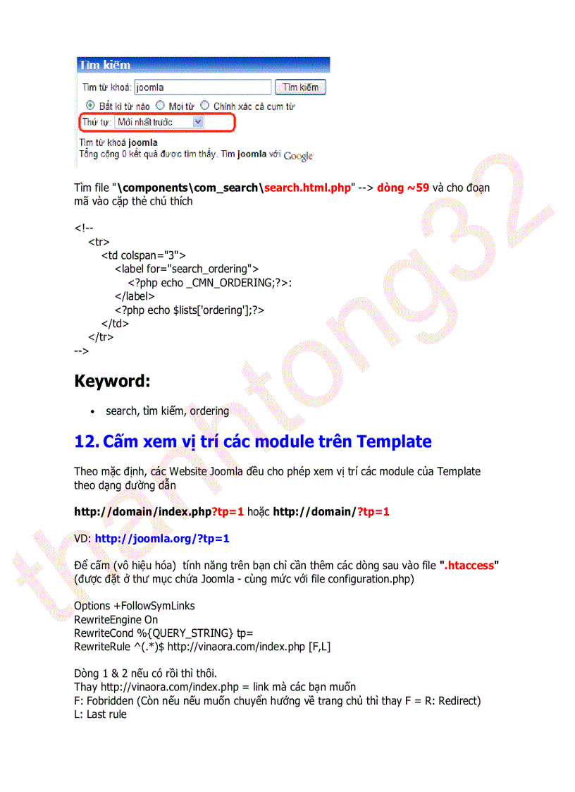 image for page Cấu hình Joomla để gửi nhận mail với GMail