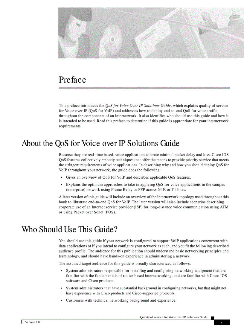 image for page QoS for Voice over IP Solutions Guide