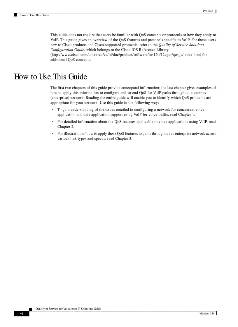 image for page QoS for Voice over IP Solutions Guide