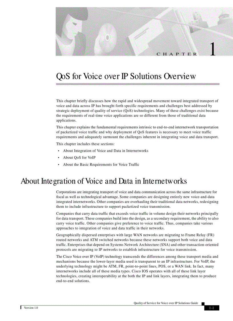 image for page QoS for Voice over IP Solutions Guide