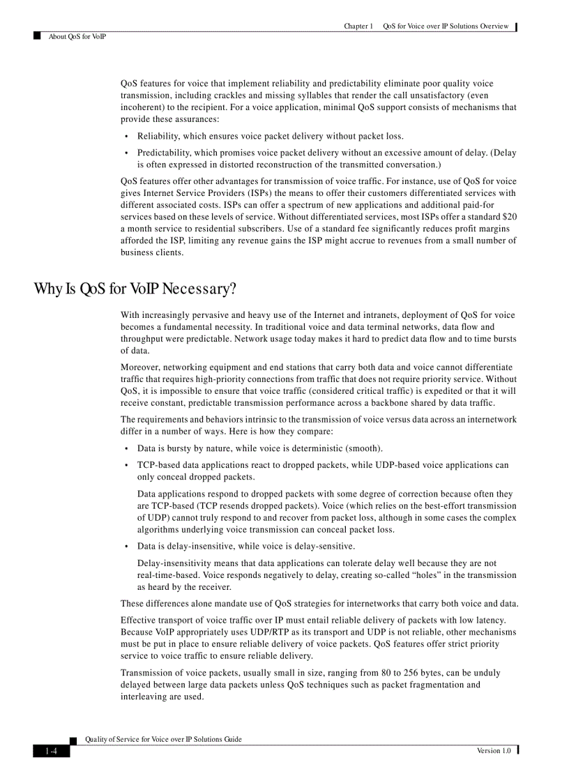 image for page QoS for Voice over IP Solutions Guide