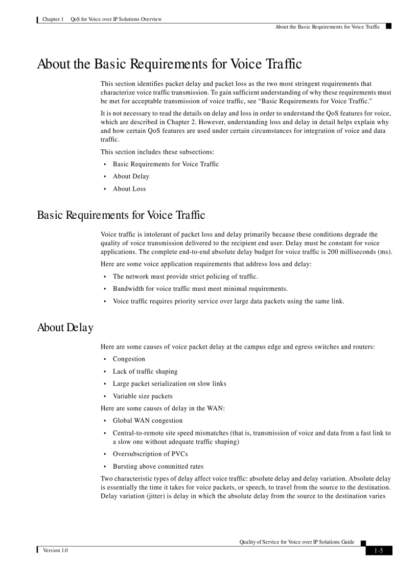 image for page QoS for Voice over IP Solutions Guide