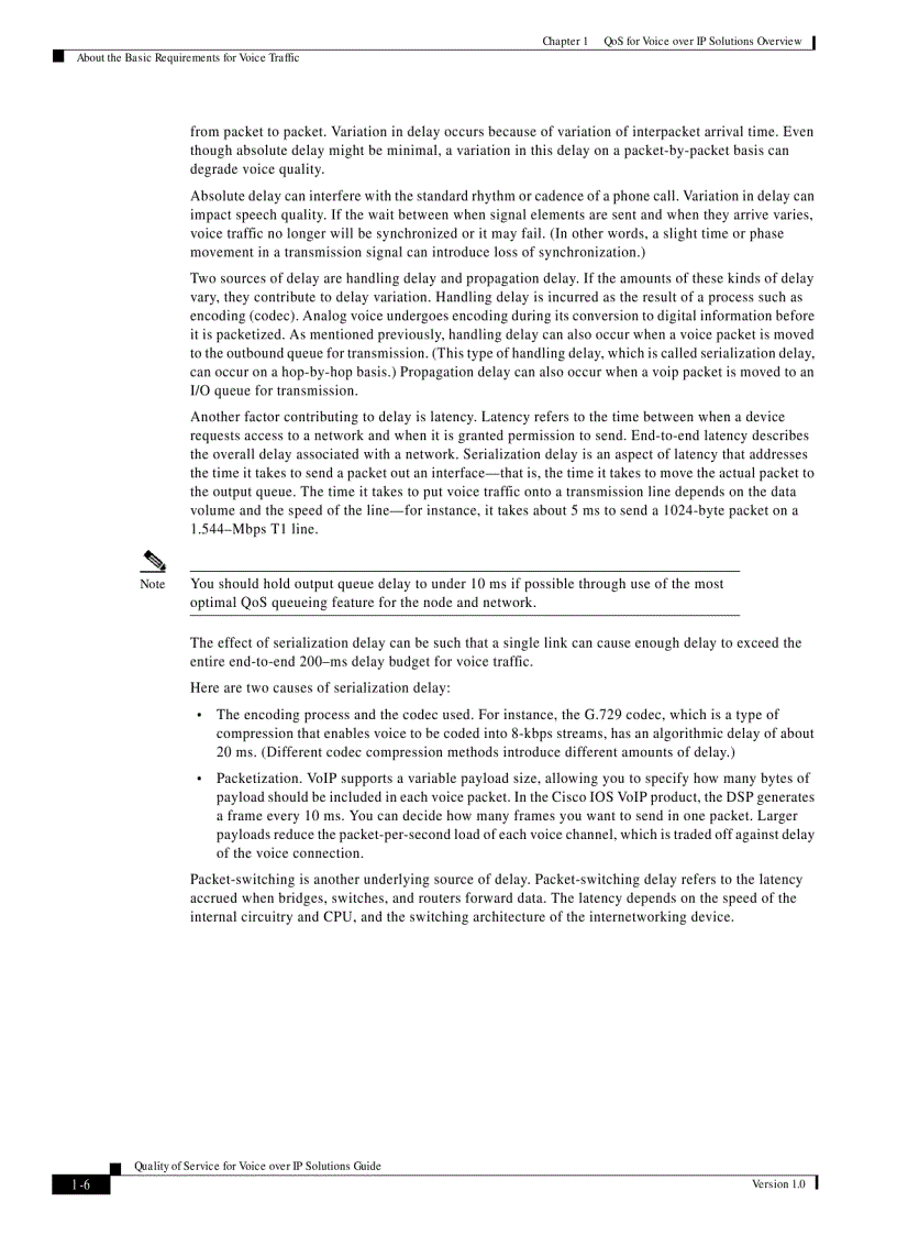 image for page QoS for Voice over IP Solutions Guide