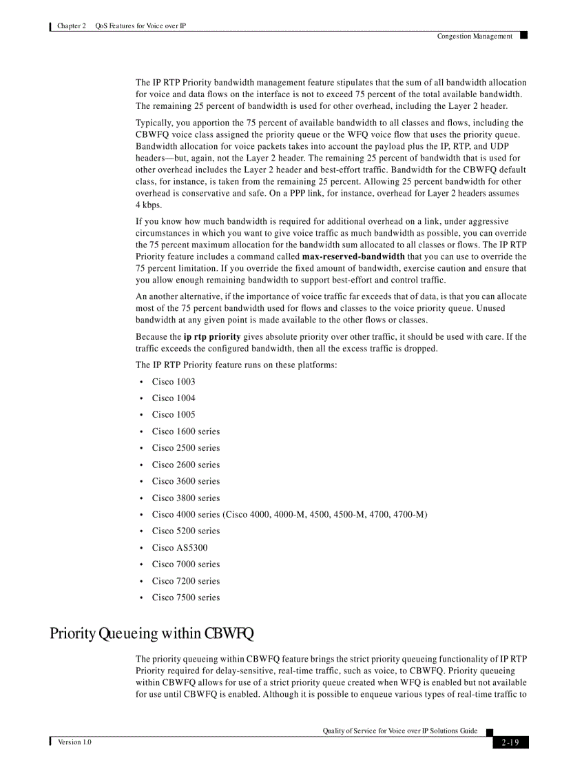 image for page QoS for Voice over IP Solutions Guide