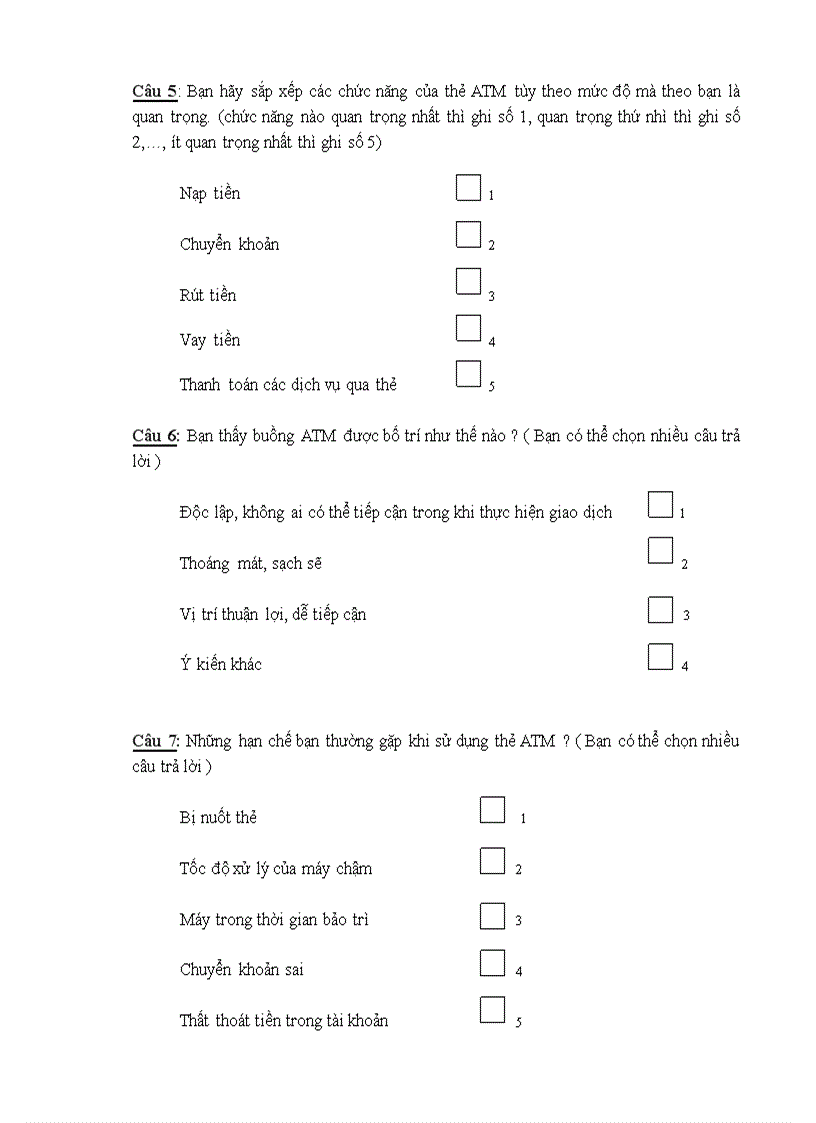 image for page Tình hình sử dụng dịch vụ thẻ atm của sinh viên đại học đà lạt