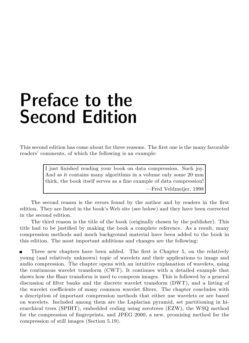 image for page Data Compression The Complete Reference