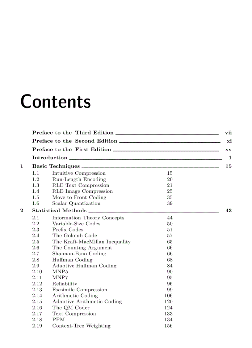 image for page Data Compression The Complete Reference
