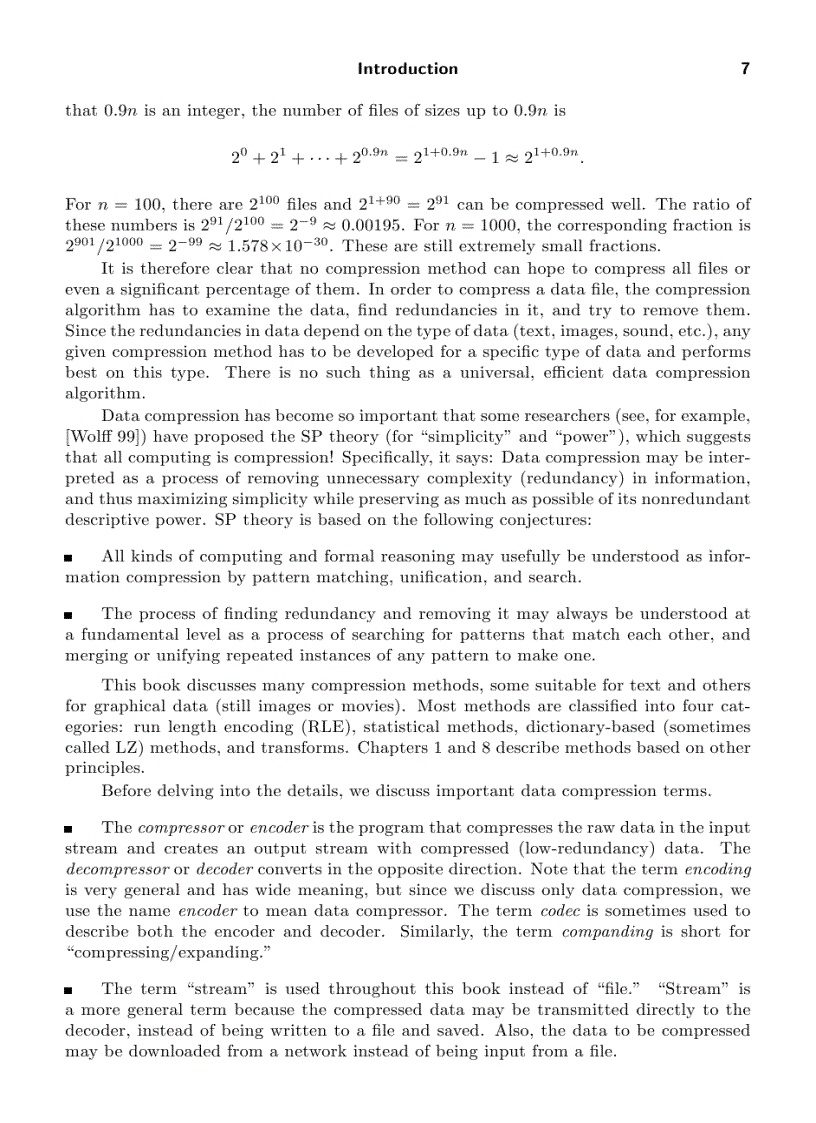 image for page Data Compression The Complete Reference