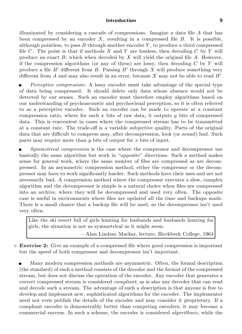 image for page Data Compression The Complete Reference