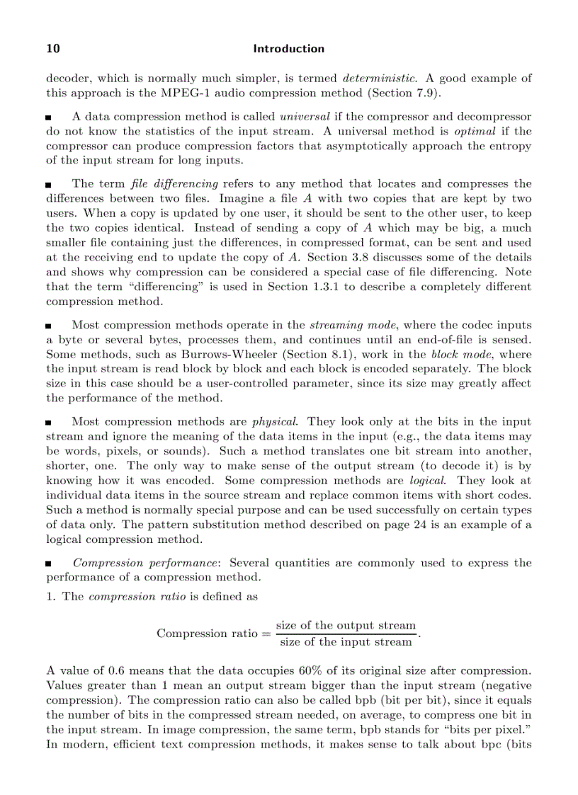 image for page Data Compression The Complete Reference