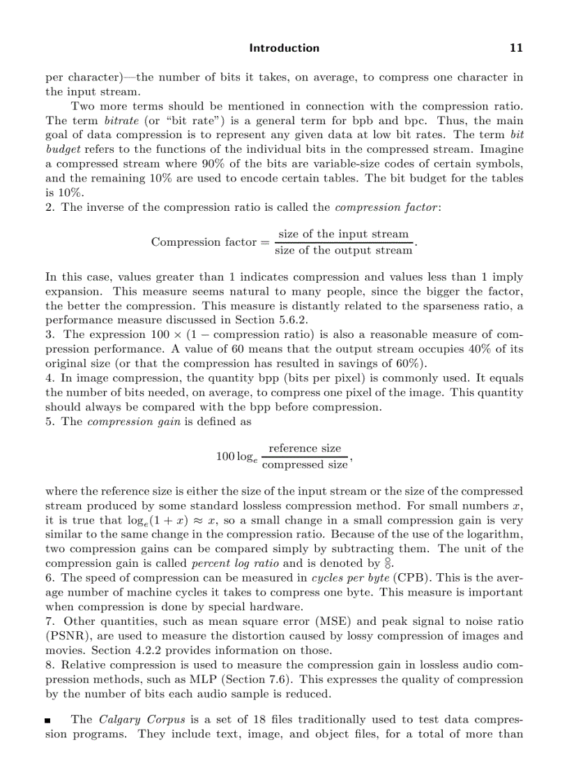 image for page Data Compression The Complete Reference