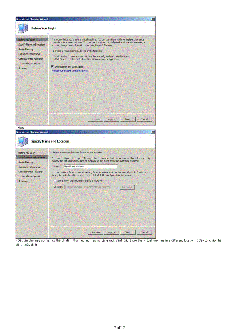 image for page Tạo và quản lý máy ảo với Hyper V trên Windows Server 2008