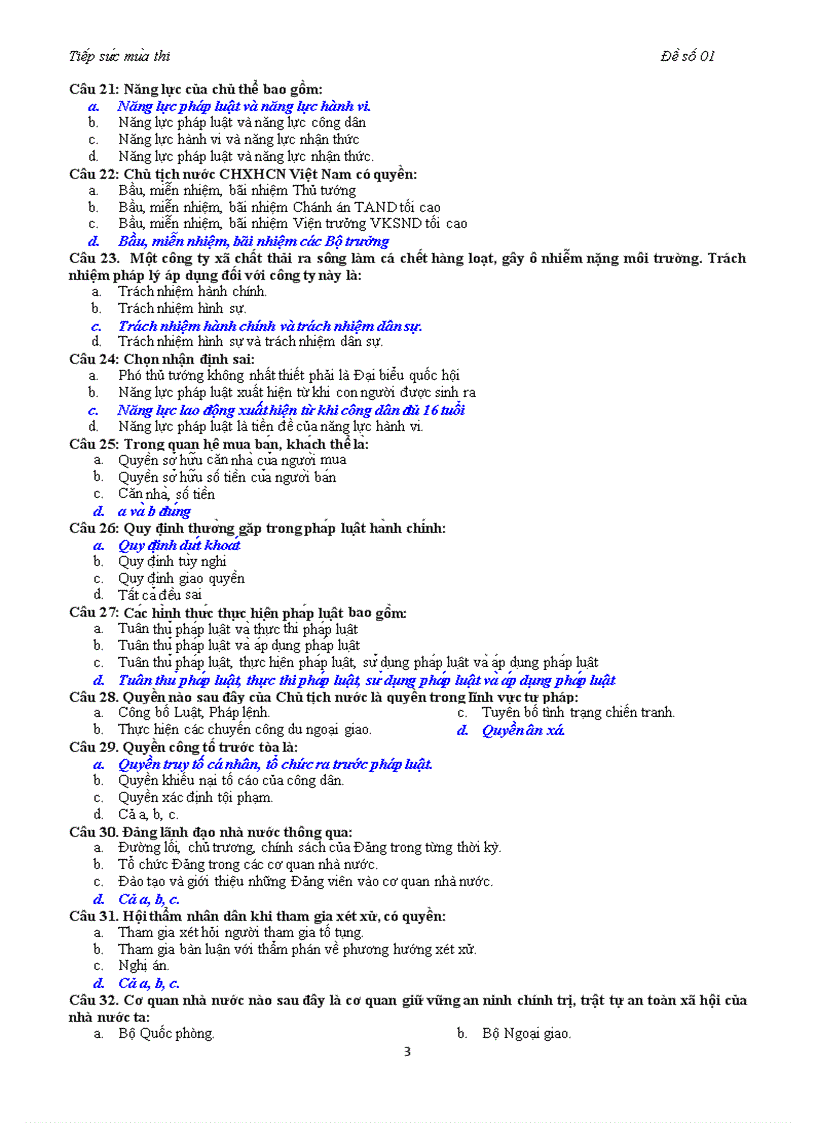 image for page Đề thi pháp luật đại cương