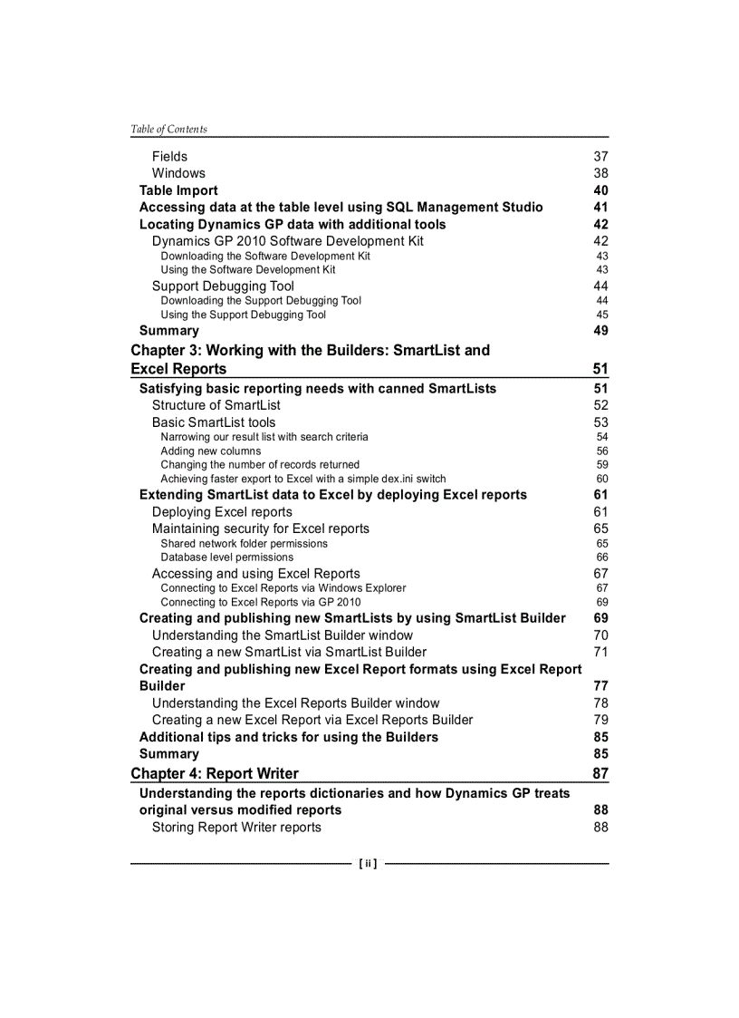 image for page Microsoft Dynamics GP 2010 Reporting