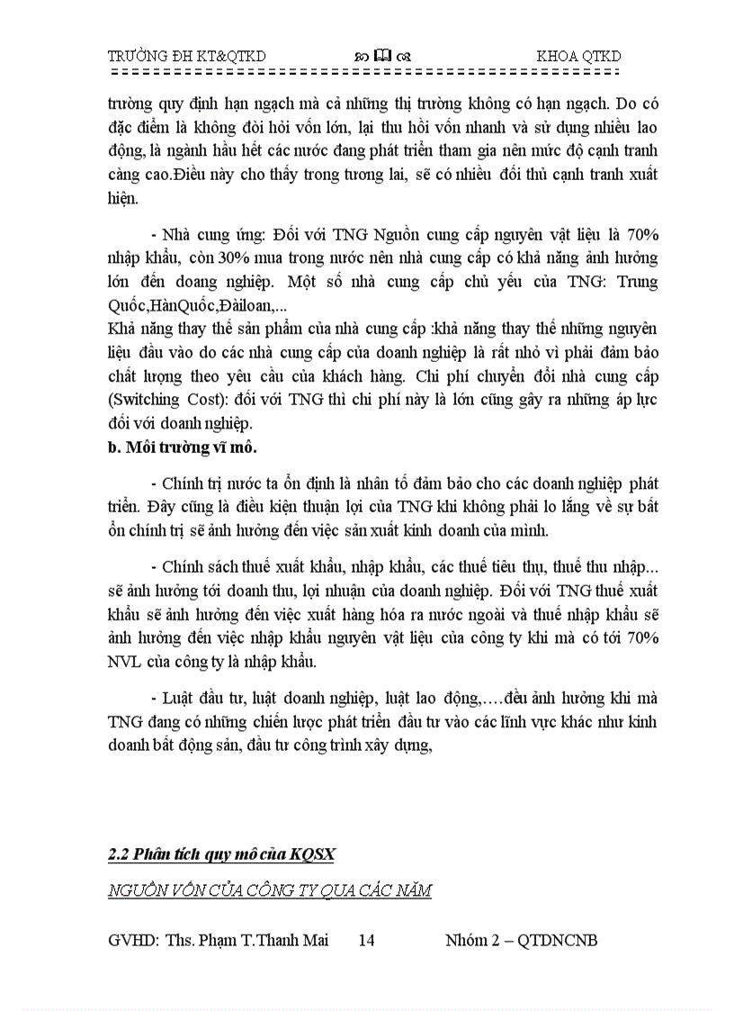 image for page Phân tích kết quả sản xuất kinh doanh của Công ty Cổ phần đầu tư và thương mại TNG bộ môn phân tích hoạt động kinh doanh trường ĐH kinh tế và QTKD thái nguyên TUEBA