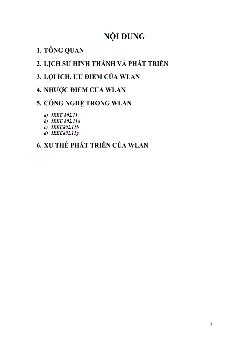image for page Wireless Local Area Network