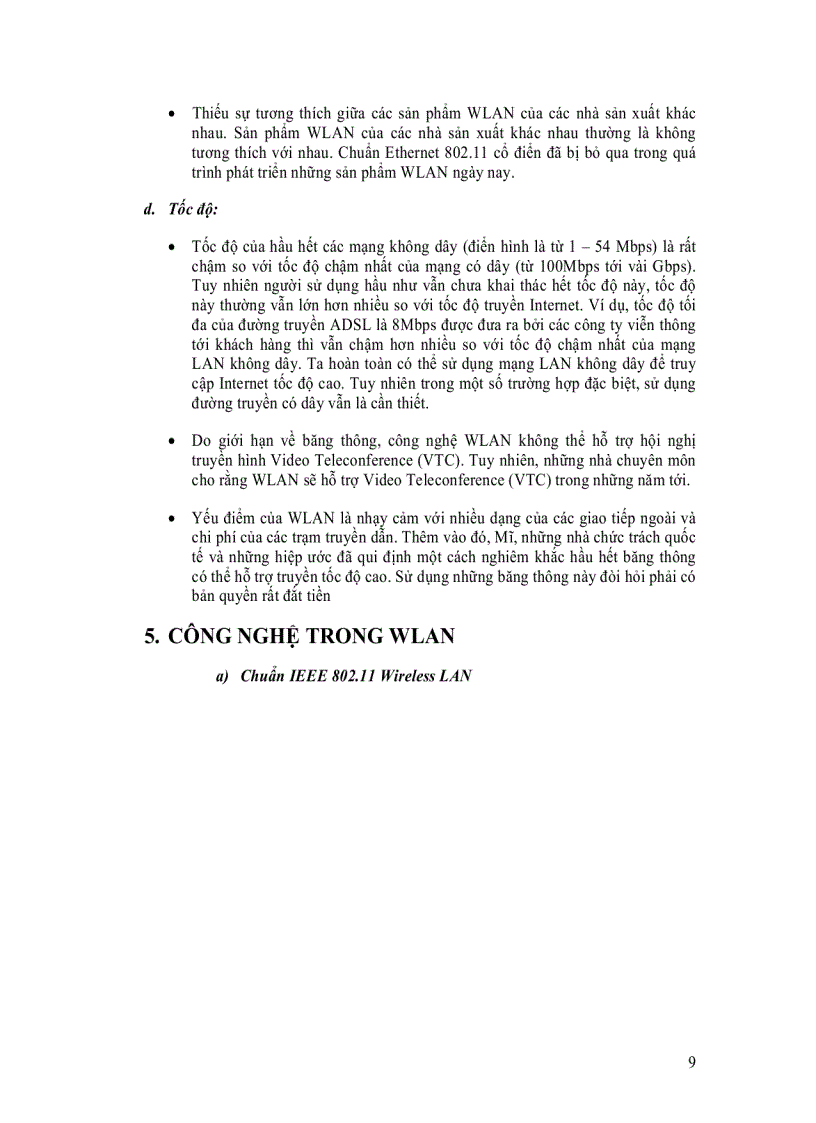 image for page Wireless Local Area Network