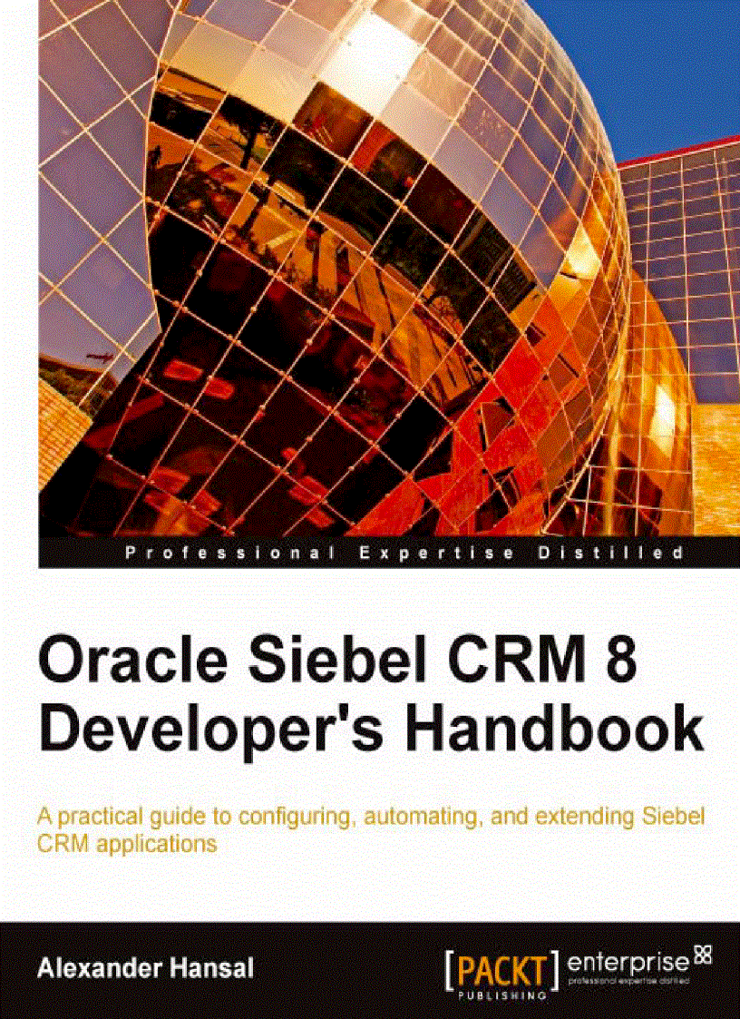 image for page Oracle Siebel CRM 8 Developer s Handbook