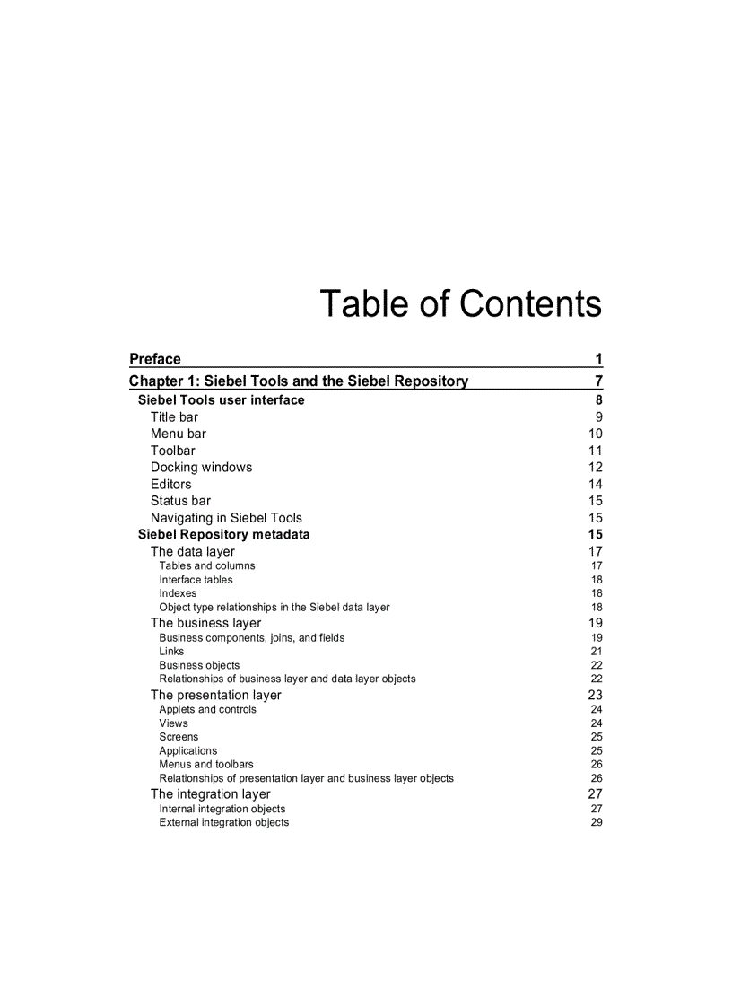 image for page Oracle Siebel CRM 8 Developer s Handbook