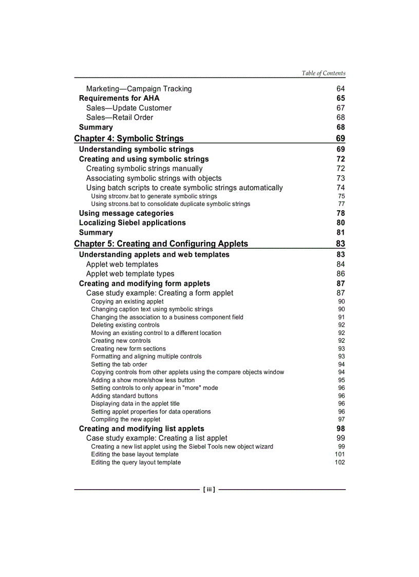 image for page Oracle Siebel CRM 8 Developer s Handbook