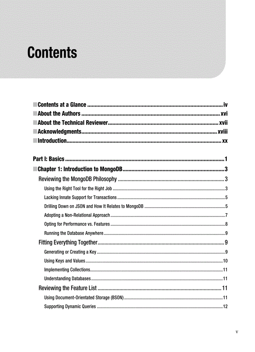 image for page The Definitive Guide to MongoDB The NoSQL Database for Cloud and Desktop Computing