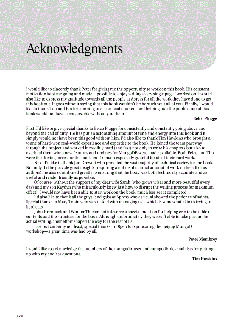 image for page The Definitive Guide to MongoDB The NoSQL Database for Cloud and Desktop Computing