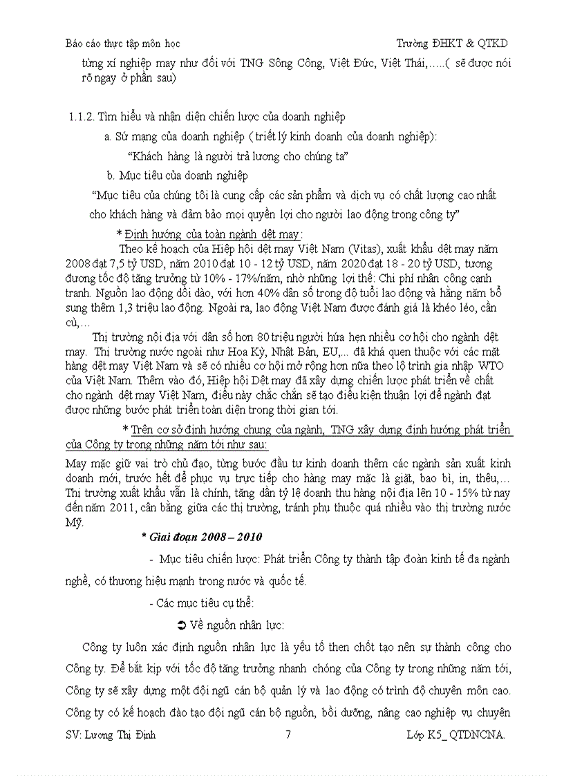 image for page Báo cáo thực tập môn học tại Công ty cổ phần đầu tư và thương mại TNG Khoa QTKD Trường ĐH kinh tế và quản trị kinh doanh thái nguyên TUEBA