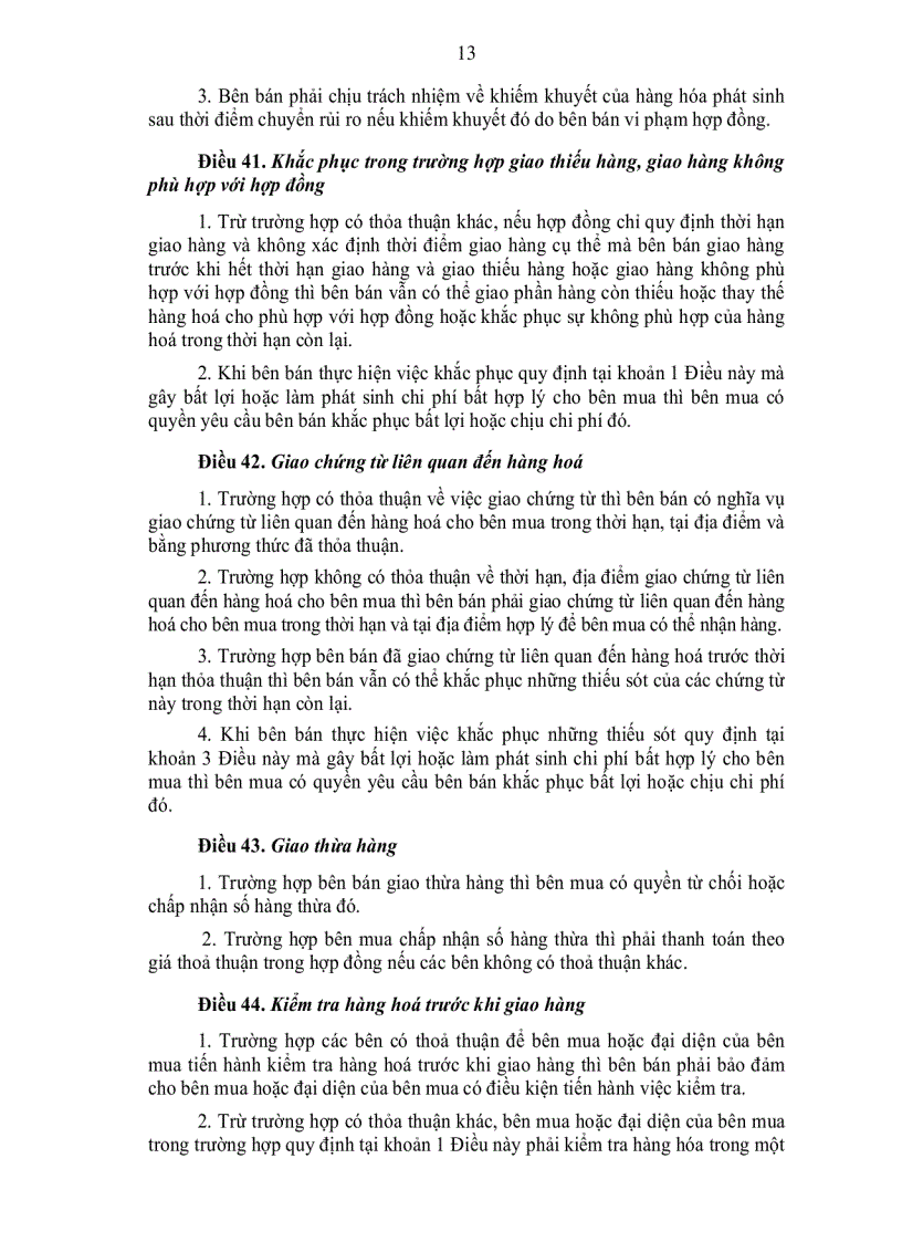 image for page Giáo trình luật thương mại và những điều khoản 2005