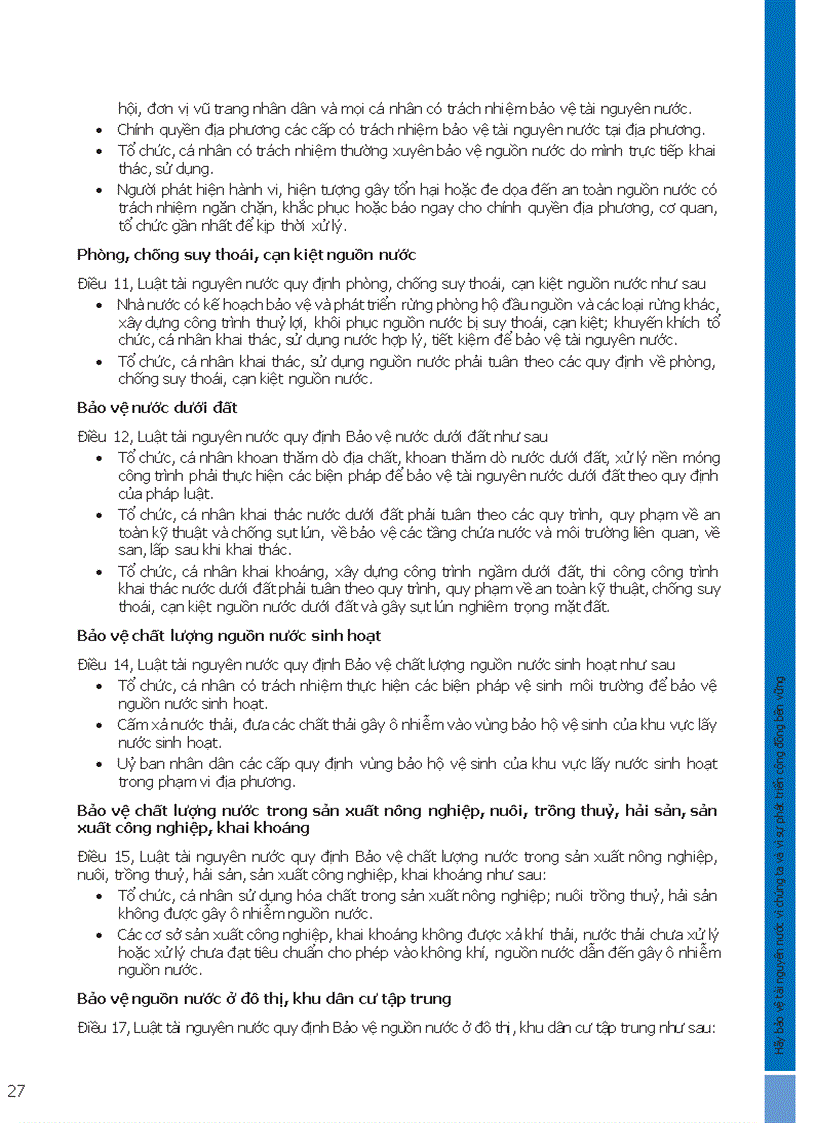 image for page Hãy bảo vệ tài nguyên nước vì chúng ta và vì sự phát triển cộng đồng bền vững