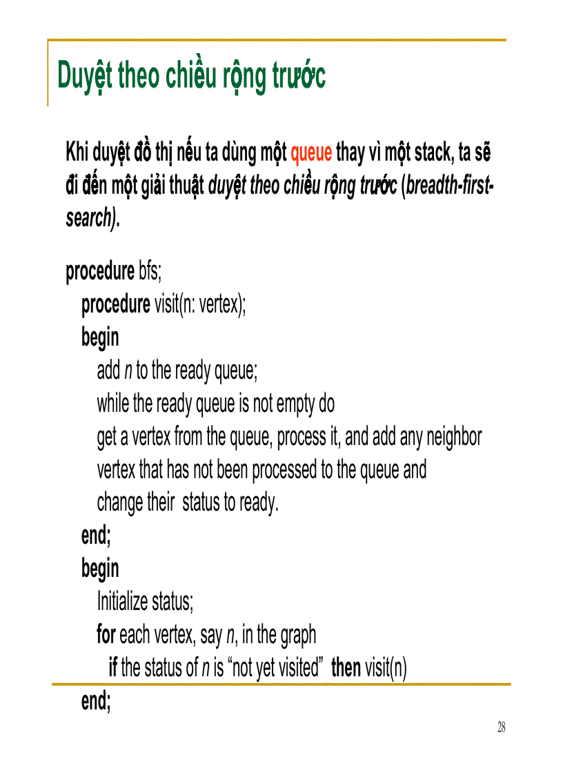 image for page Độ phức tạp của các giải thuật đồ thị