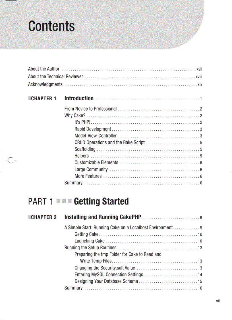 image for page Beginning CakePHP From Novice to Professional