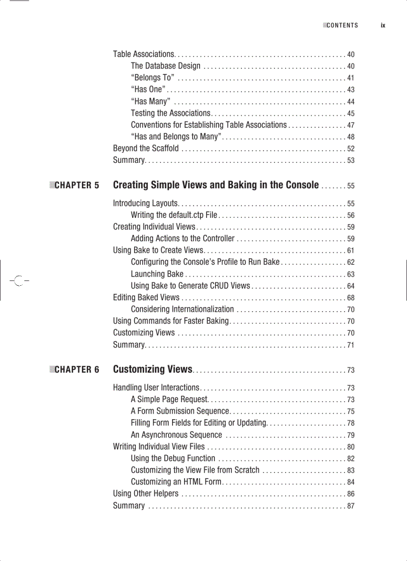 image for page Beginning CakePHP From Novice to Professional