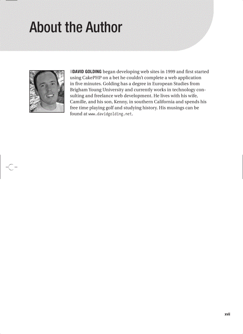 image for page Beginning CakePHP From Novice to Professional