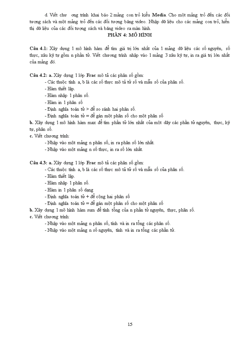 image for page Bài tập C ĐỐI TƯỢNG VÀ LỚP