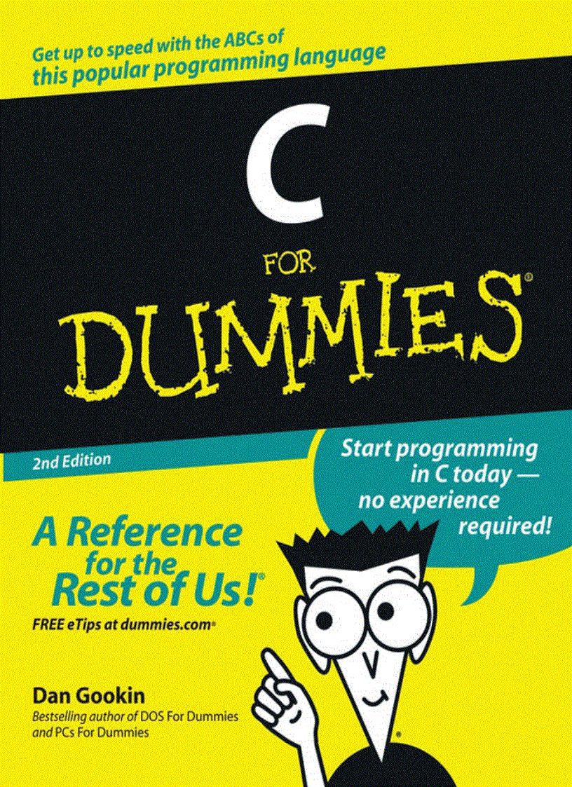 image for page C for Dummies
