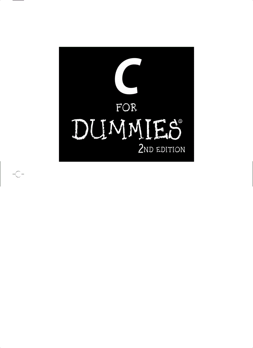 image for page C for Dummies