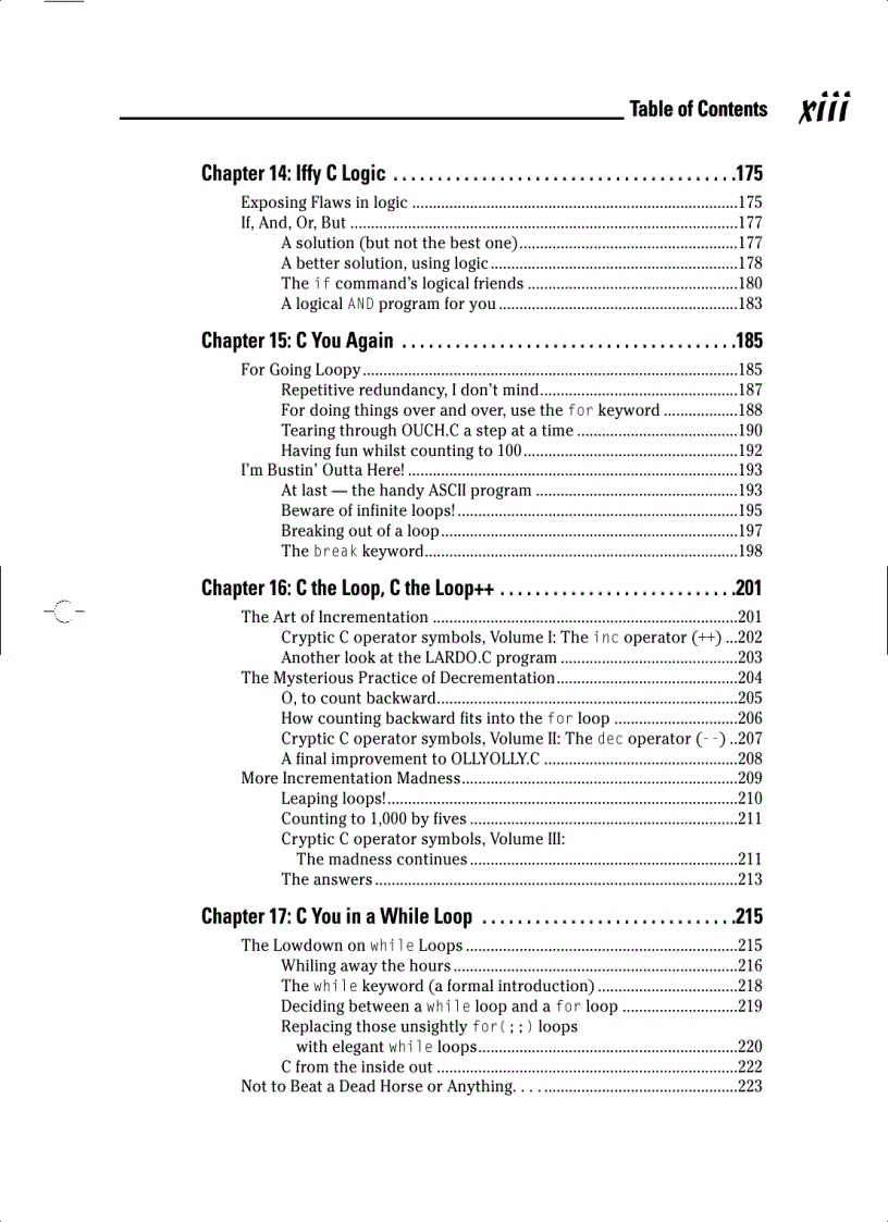 image for page C for Dummies