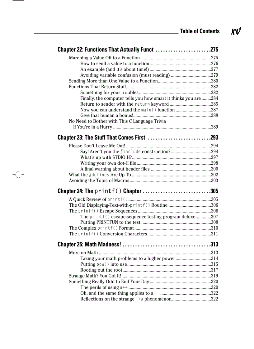 image for page C for Dummies