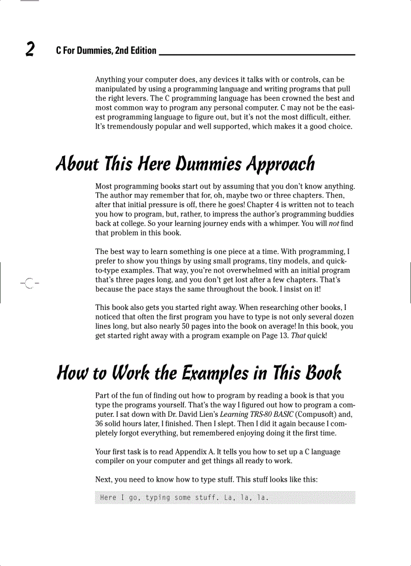 image for page C for Dummies