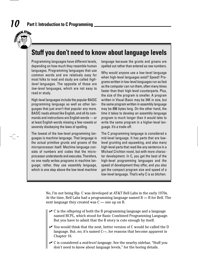 image for page C for Dummies