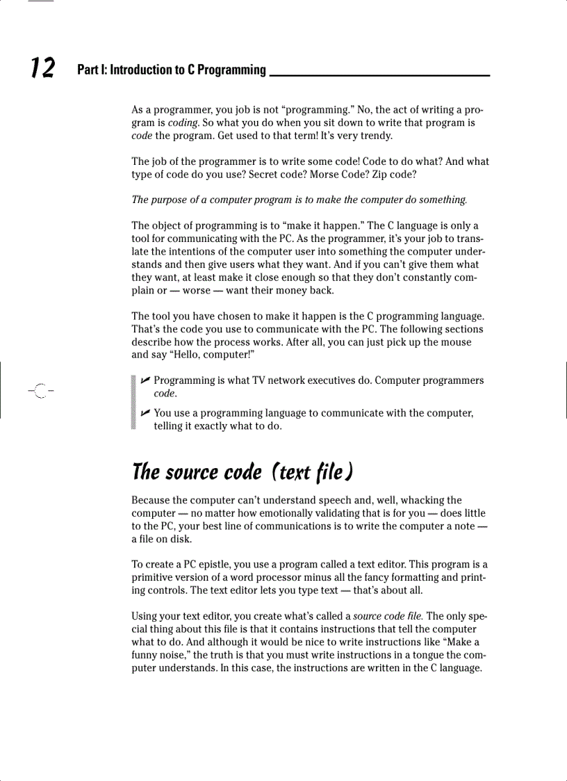 image for page C for Dummies